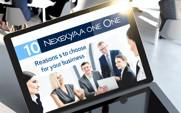 10 Reasons to Choose Nexelya One for Your Business