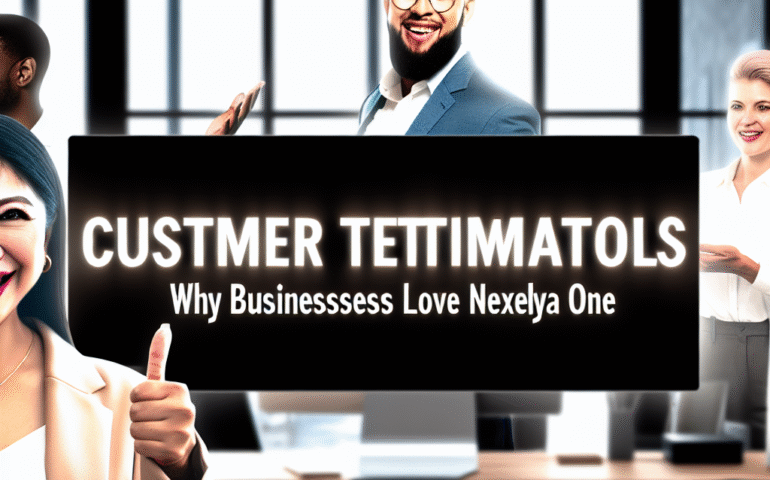 Customer Testimonials: Why Businesses Love Nexelya One