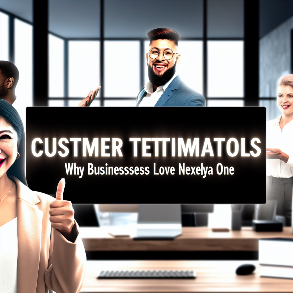 Customer Testimonials: Why Businesses Love Nexelya One